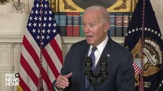 WATCH: Israel's conduct in Gaza is 'over the top,' Biden says