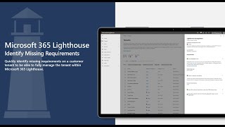 Microsoft 365 Lighthouse - Identify Missing Requirements