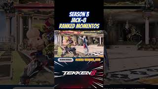 JACK RANKED MOMENT.. WHAATT?? #tekken8 #jack8 #gamimgshorts