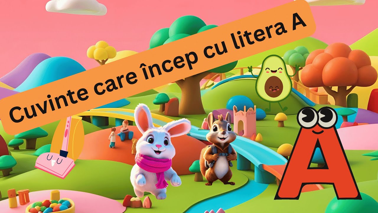 Învățăm ce cuvinte încep cu litera A | Alfabetul pentru copii | Cântec educativ 🎵 auf YouTube ansehen Învățăm ce cuvinte încep cu litera A | Alfabetul pentru copii | Cântec educativ 🎵 auf YouTube ansehen