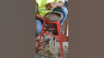 Fluidity test and post tension grouting work ☝🔥