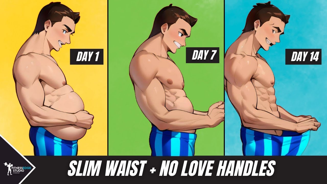 Slimmer Waist + No Love Handles + Gain Muscles in JUST ONE WORKOUT - 5,000 SUBSCRIBERS SPECIAL