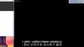 JSLint 2  JSLint 설치 및 사용