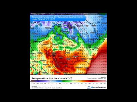 Vremea săptămânală 01 07 noiembrie 2021