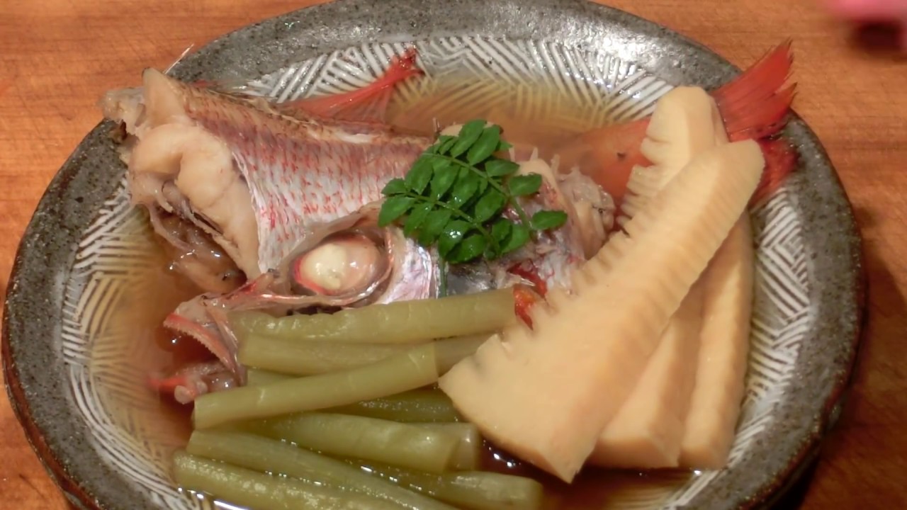 ノドグロ 赤ムツ の煮物 大和の 和の料理 煮魚 Youtube