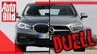 Duell hinter'm Deich: BMW 1er vs. Mercedes A-Klasse (2019): Auto - Test - Vergleich