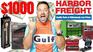 I Spent $1000 at Harbor Freight