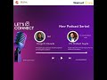 SMSF Let's Connect: Pooja 0. Murada in conversation with Mr. Nishant Gupta, Walmart Foundation