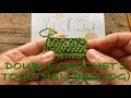 CROCHET TECHNIQUES: DOUBLE CROCHET 2 TOGETHER (DC2TOG) 
