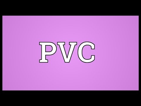 PVC Meaning