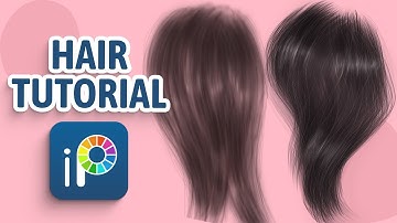 Hair Tutorial In IBIS PAINT X | Tutorial For Beginners