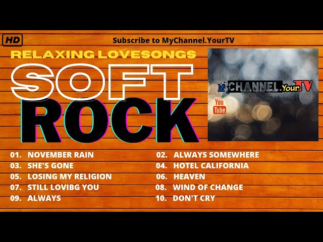 Soft Rock Relaxing Songs Lyrics #softrock #lyrics class=