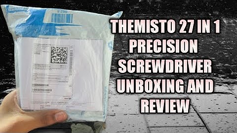 THEMISTO 27 in 1 PRECISION SCREWDRIVER| UNBOXING | REVIEW
