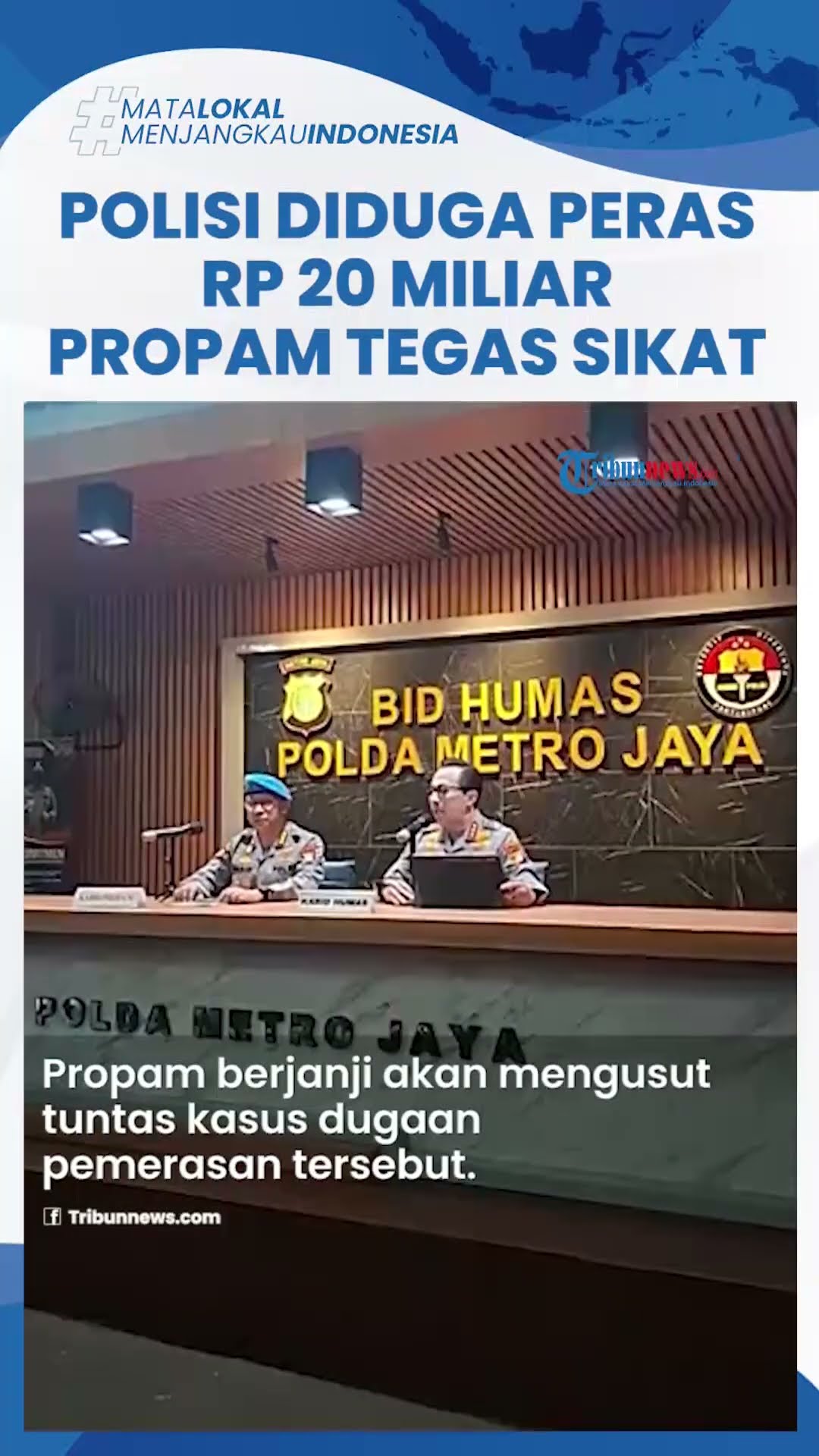 AKBP Bintoro Diduga Peras Pelaku Pembunuhan Rp 20 Miliar, Propam Tegas Sanksi Etik: Segera Disidang