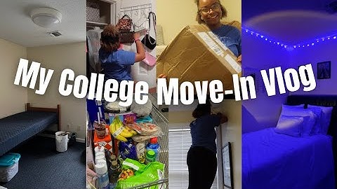 College Move-In Day Vlog + Sneak Peak Tour | University of Memphis (Junior year) | 2022