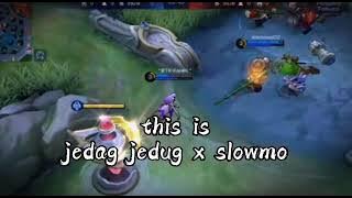 #mobilelegends #presetalightmotion Story wa luo yi maniac jedag jedug x slowmo || mobile legends