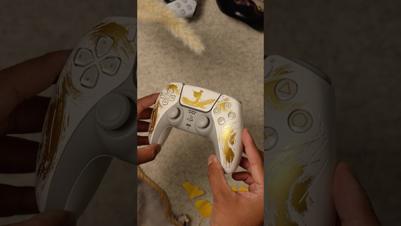 Ps5 Dualsense Wireless Controller Ghost of Yotei Gold Limited Edition