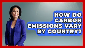 How Do Carbon Emissions Vary By Country? - Weather Watchdog