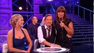 Glynis Barber And Michael Brandon Stepping out Tango wk 1