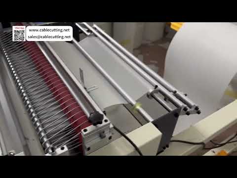 Rhinestone Hot Fix Paper Slitting and Automatic Sheet Cutting Equipment Systems Machine