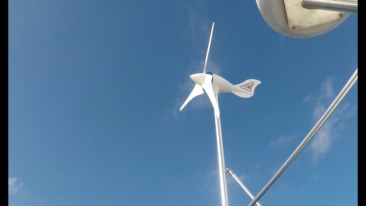 Rutland Wind Charger Installation. Technical video! Sailing Ocean Fox Ep 80