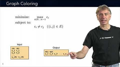 Discrete Optimization || 04 Graph Coloring 6 23