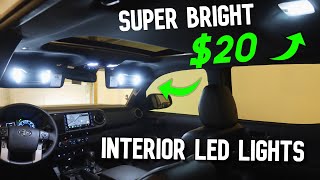 How to install Interior LED Lights (2020-2021 Toyota Tacoma TRD) by Taco Rick 19,771 views 3 years ago 13 minutes, 32 seconds