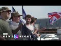 Are “far-right" groups infiltrating community protests in the UK? - BBC News