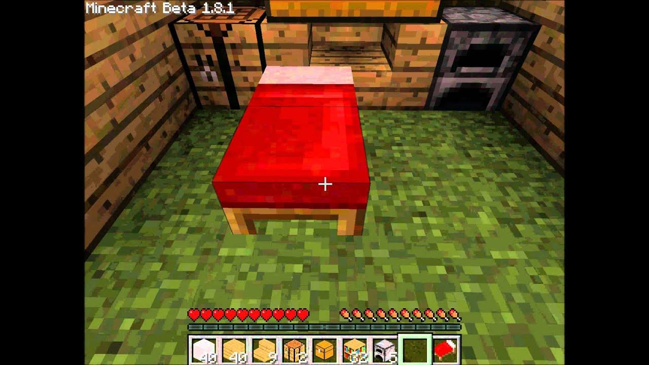 How to make a Bed in Minecraft! YouTube