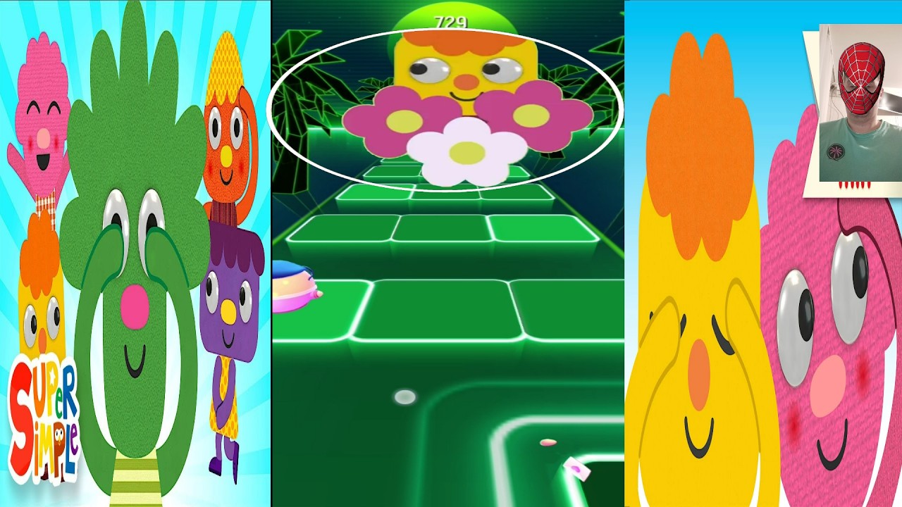 Hide And Seek Noodle & Pals Super Simple Songs Tiles Hop Puzzle Top ...