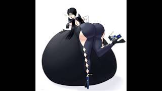 Bayonetta vore/fat art