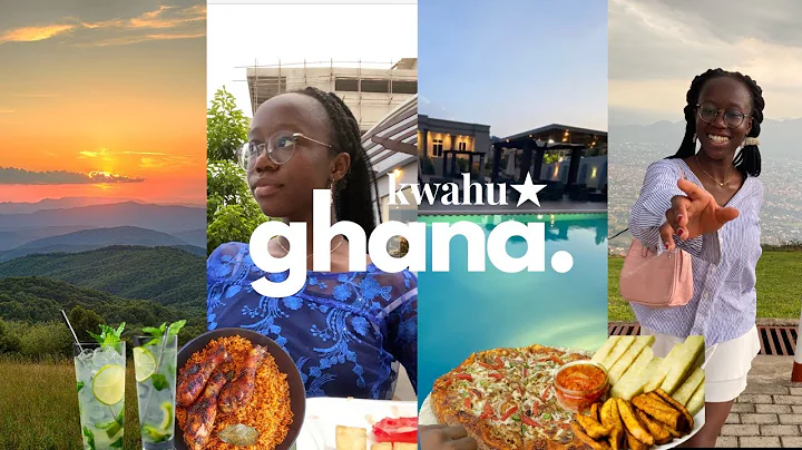 Kwahu, Ghana Vlog 🇬🇭 restaurants, paragliding, tourist spots