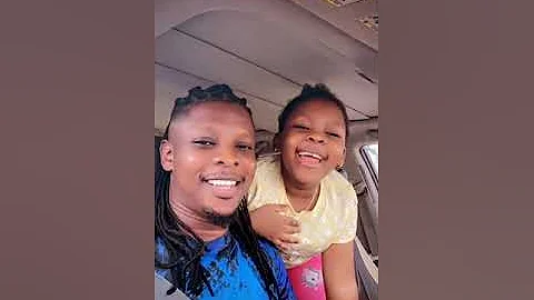 Rotimi Salami and his daughter discussing how they will spend their money