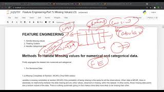 FEATURE ENGINEERING( MISSING VALUES )
