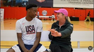 The No.1 player in the country AJ Dybantsa previews upcoming season at BYU