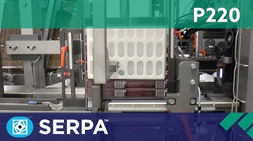 P220 Wraparound Case Packer running cartons of frozen novelties