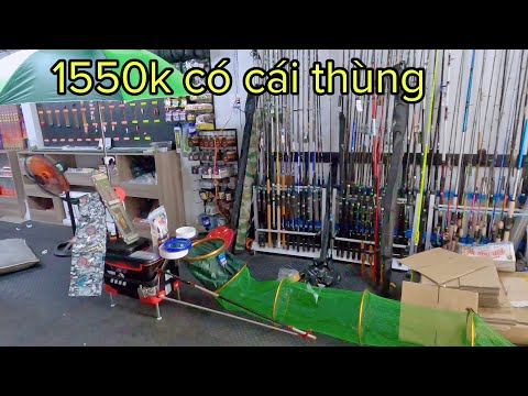 Video ✅ Thùng câu cá đài giá rẻ 1550k và full combo đài cho... - youtube