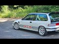 Touge Run Through Mist Mountain | B20VTEC Honda Civic EF Hatch EF3-R