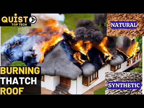 Video: Ar šiaudiniai stogai yra saugūs?
