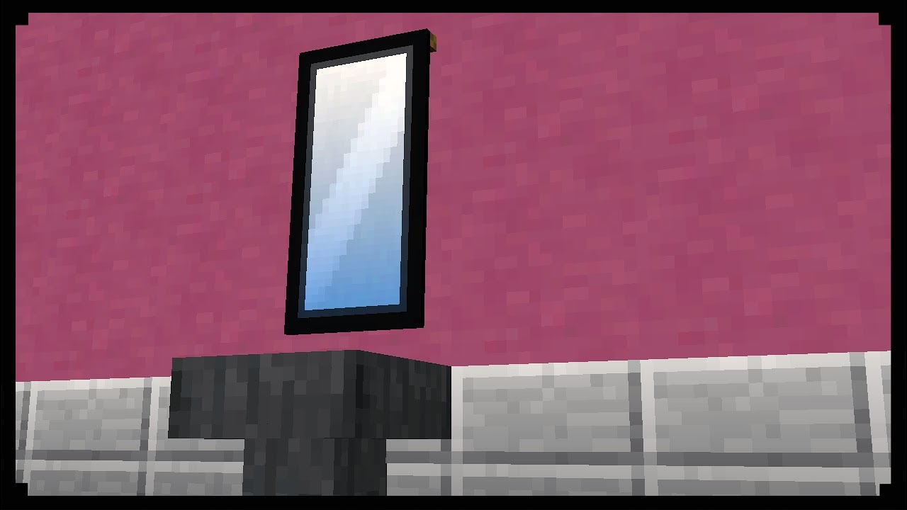 How To Make A Mirror In Minecraft You, How To Make A Mirror In Minecraft Banner