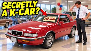 Chrysler TC by Maserati: The $30,000 K-Car Nobody Understood