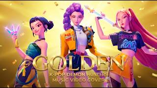Huntrixs K-Pop Demon Hunters Funny And Fight X Golden Music Cover