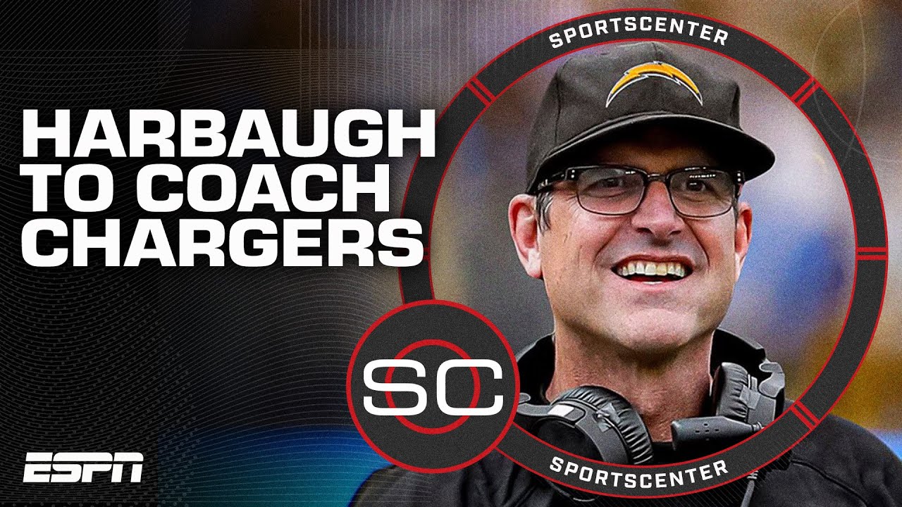 Los Angeles Chargers officially name Michigan's Jim Harbaugh as ...