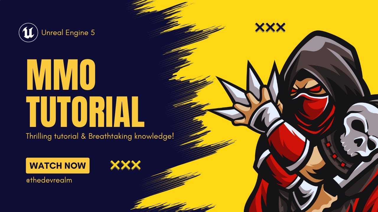 Unreal Engine MMO tutorials - part 04 UI - setup