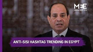 Anti-Sisi Hashtag Trending In Egypt