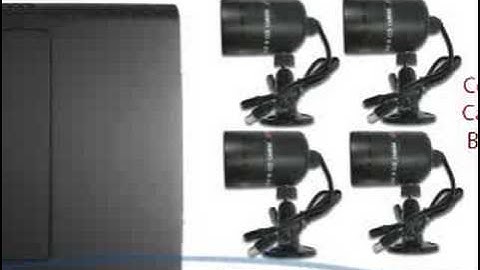 4 Channel CCTV System by Leadertech