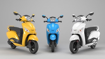 Hero Maestro Scooter 3d Model | 3d Animation | Scooter Animation