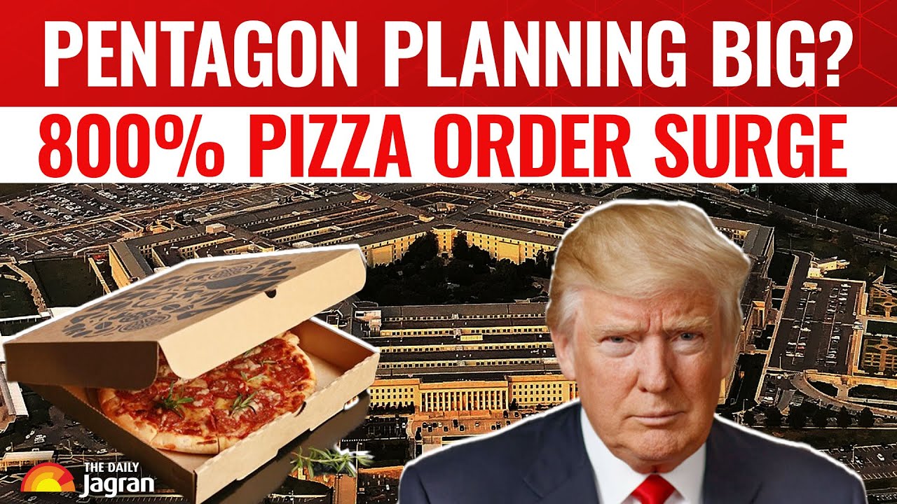 800% Pizza Order Surge At Pentagon A Hint Of War? | Pentagon Pizza Index Mystery