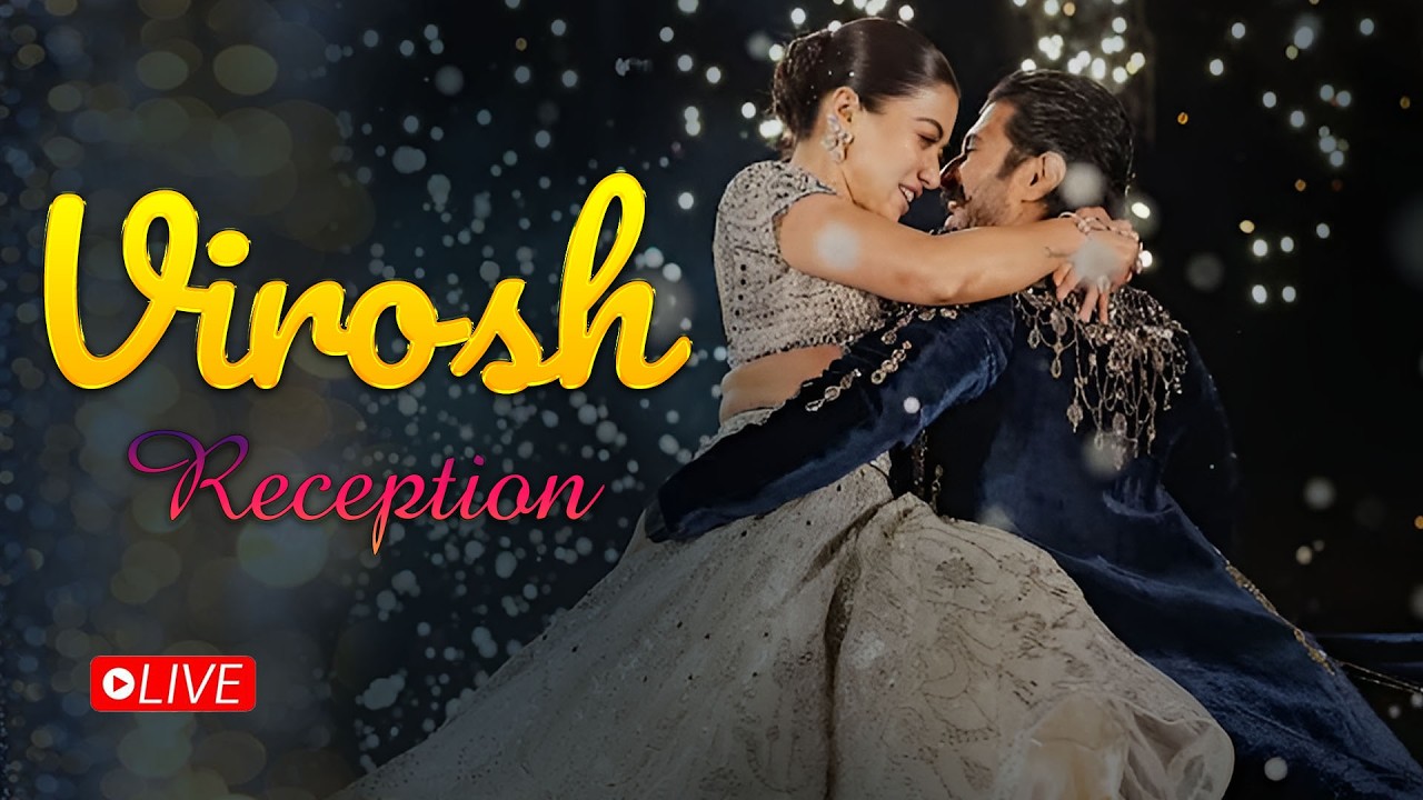 🔴LIVE : Vijay & Rashmika Wedding Reception
