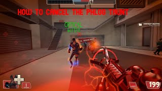 2 Ways To Cancel The Phlog Taunt For Extra Crits/Uber  [TF2]